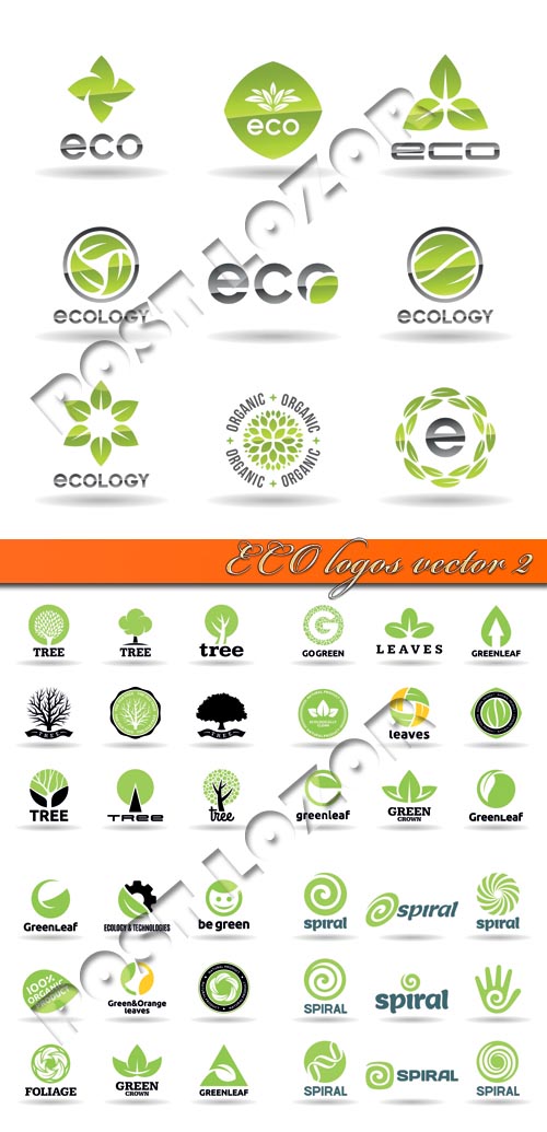   ECO logos vector 2