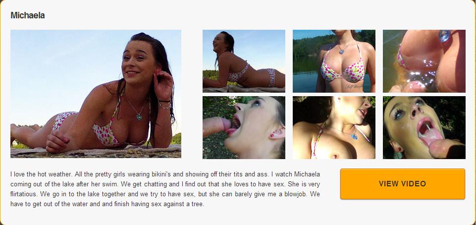 [PublicAgent.com / Casting.xxx] Michaela (E118) [720p/2013 ., pov,all sex,oral,bikini,brunette,outdoor]