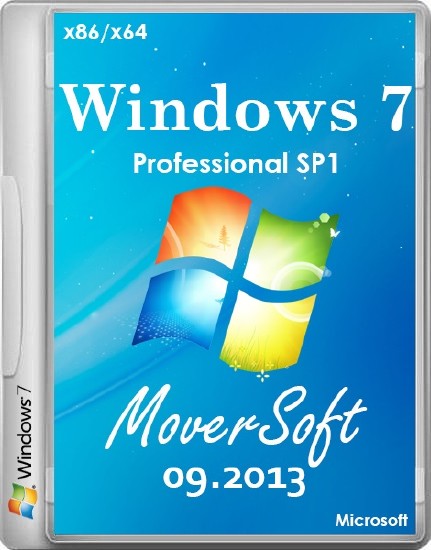 Windows 7 Pro SP1 x86+x64 MoverSoft v.09.2013 6.1 (RUS/2013)