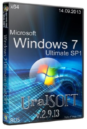 Windows 7 x64 Ultimate UralSOFT v.2.9.13(2013/RUS)