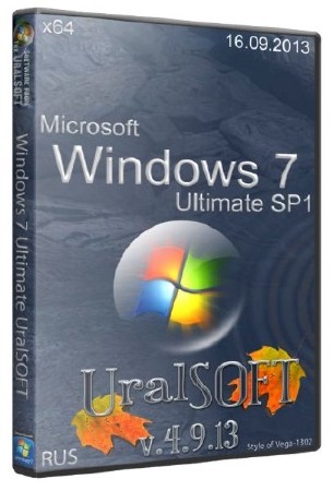 Windows 7 x64 Ultimate UralSOFT Updated v.4.9.13 (RUS/2013)