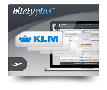KLM и BiletyPlus.ru