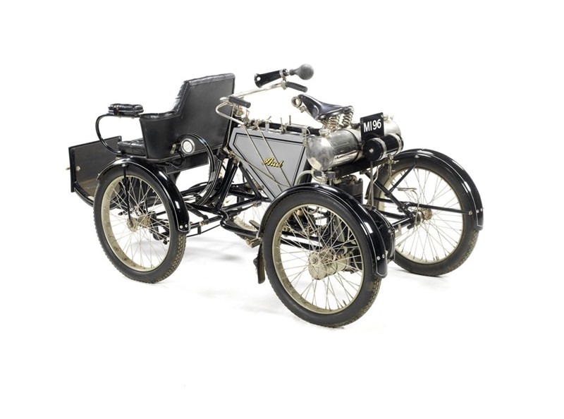 Старинный квадроцикл Ariel 345 Quadricycle 1901
