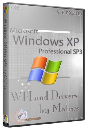 Windows XP Pro SP3 x86 WPI and Drivers by Matros (19.09.2013/RUS)