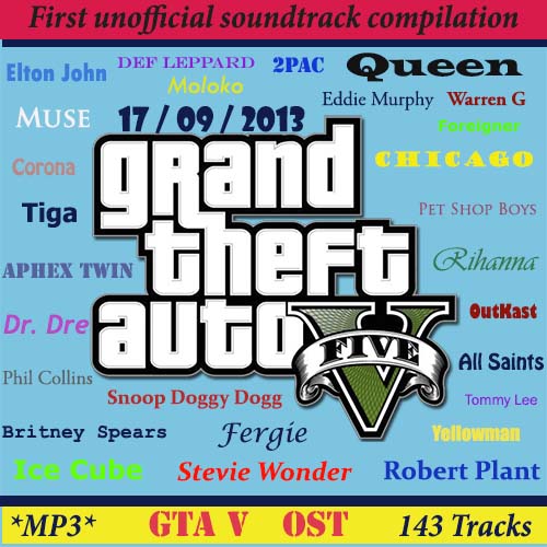 GTA V - First unofficial soundtrack compilation (17.09.2013)