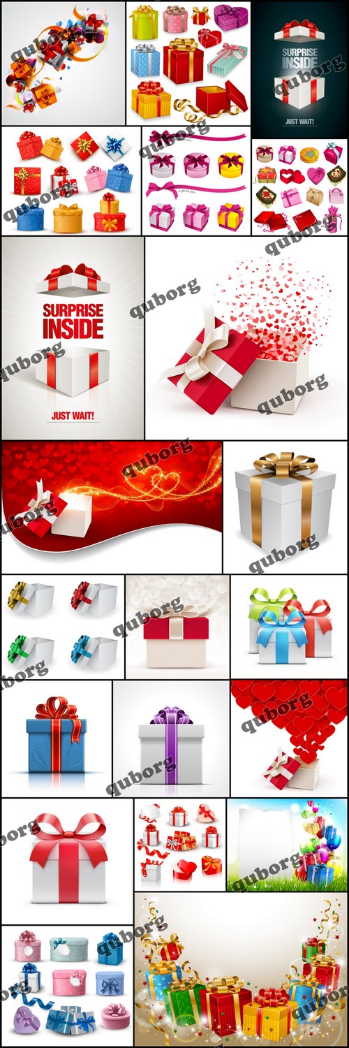 Stock Vector - Gift Box
