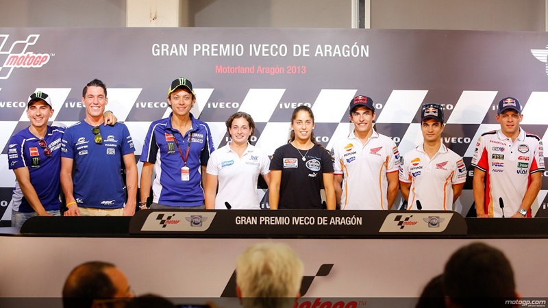 Гран При Арагона: фотографии практик и пресс-конференции