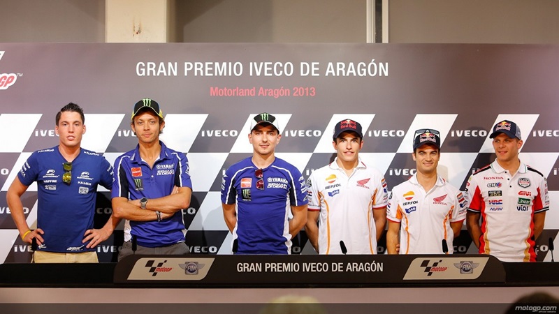 Гран При Арагона: фотографии практик и пресс-конференции