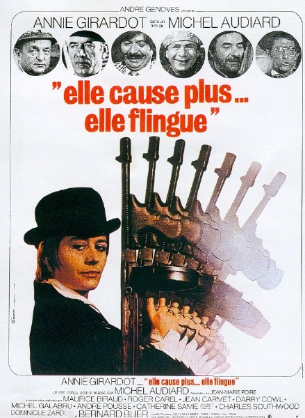 Она не только болтает, она всех мочит / Elle cause plus, elle flingue (1972) DVDRip AVC