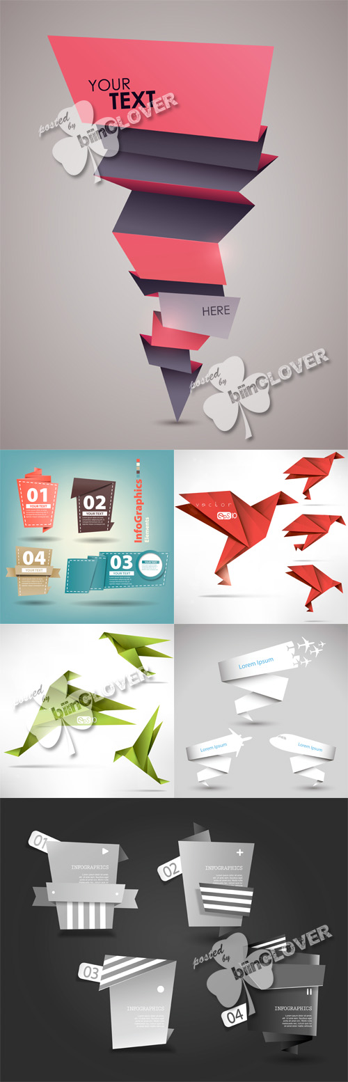 Origami design elements 0491