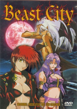 Inma Daitoshi / BEAST CITY / Vampire Madonna/  /   (Watanabe Shinichi, omstock/ Anime 18/ Central Park Media) (1-3 of 3)[ptcen][1996 . Comedy, Fantasy, Demons, Vampires, Yuri, Rape, Tentacles, DVDRip][jap / eng(1-2) / rus(1)]
