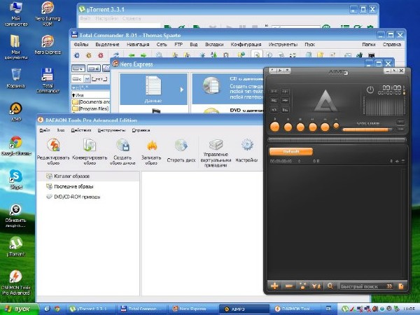 Windows XP SP3 + Soft WIM Edition by SmokieBlahBlah 9.13 Update 03.10.13 (x86/RUS/2013)