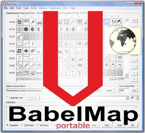 Portable BabelMap 6.3