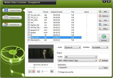 OpoSoft Mobile Video Converter 7.7