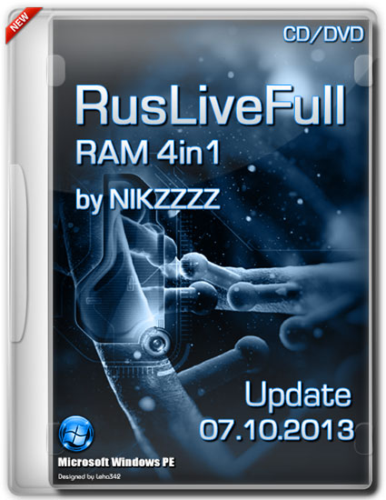 RusLiveFull RAM 4in1 by NIKZZZZ CD/DVD (07.10.2013)