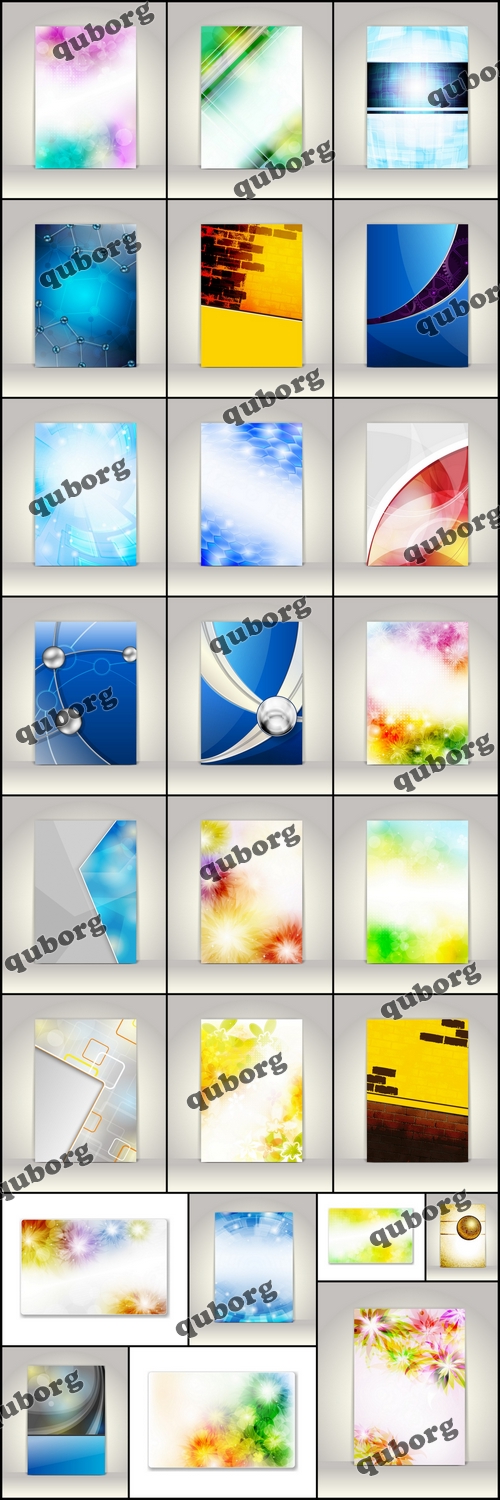 Stock Vector - Collection of Vector Abstract Backgrounds 28