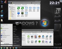 Microsoft Windows 7 Ultimate SP1 7DB by OVGorskiy 10.2013 (RUS/x86)