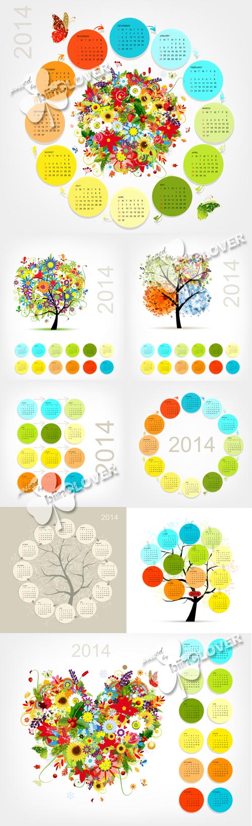 Calendar 2014 design 0498