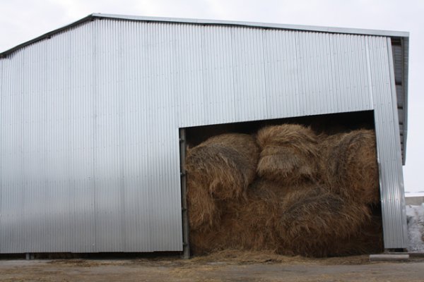 premises where stored straw for bedding animals