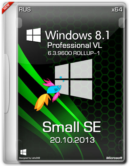 Windows 8.1 Pro VL 64 v.6.3.9600 Small SE (RUS/2013)
