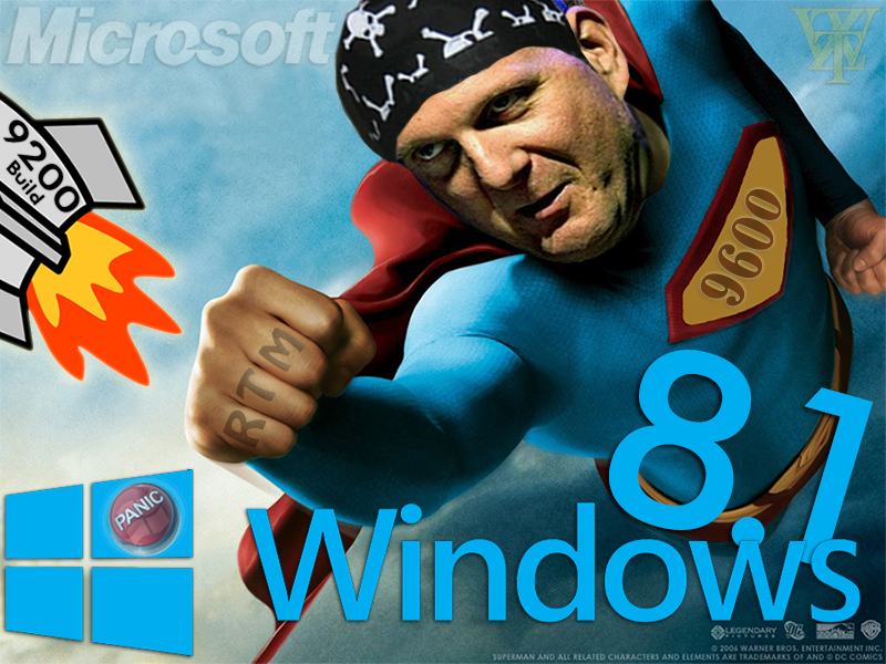 Windows 8.1 RTM & VOLUME