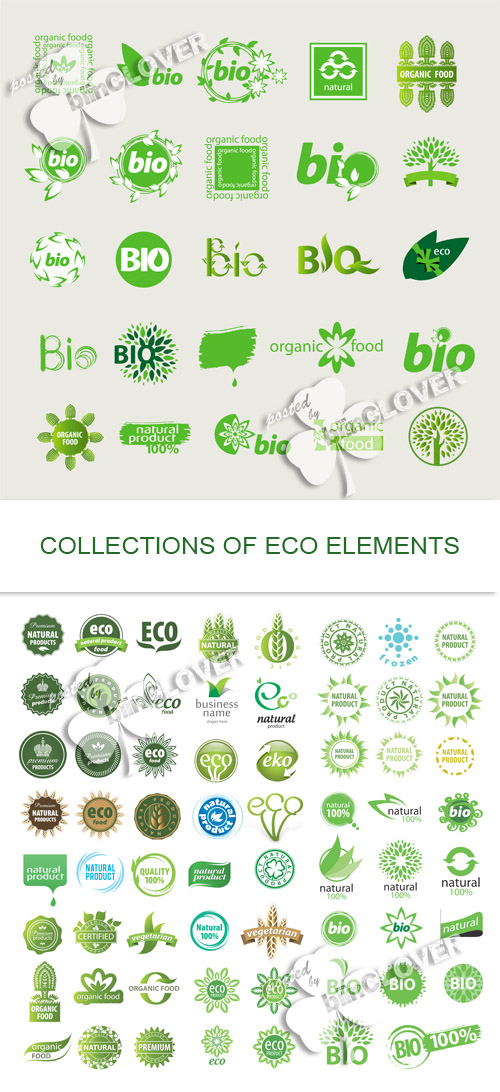 Collection of eco elements 0506