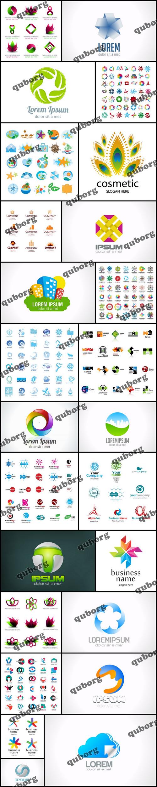 Stock Vector - Collection of Logos 13