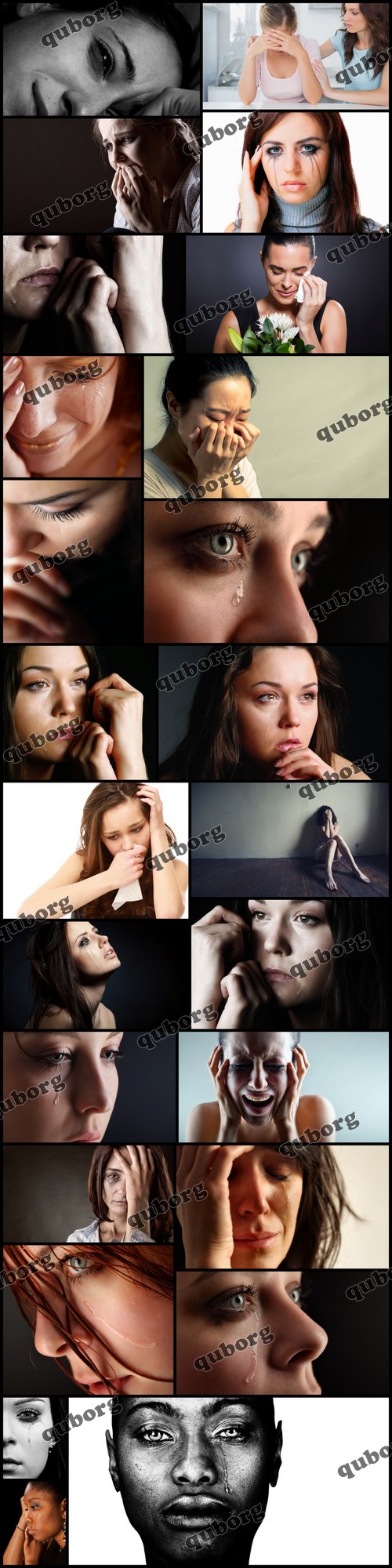 Stock Photos - Cry Woman