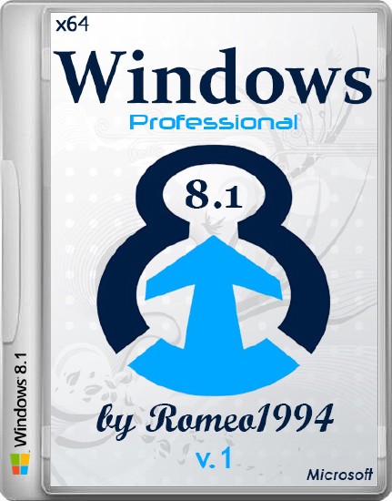 Windows 8.1 Professional x64 v.1.1 by Romeo1994 (2013/RUS)