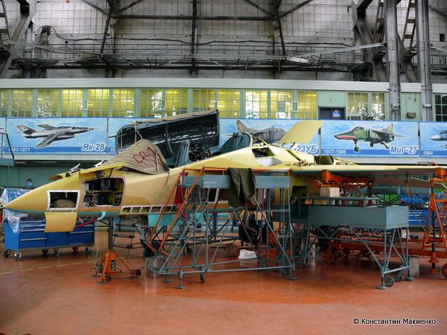 Фоторепортаж с Иркутского авиационного завода
