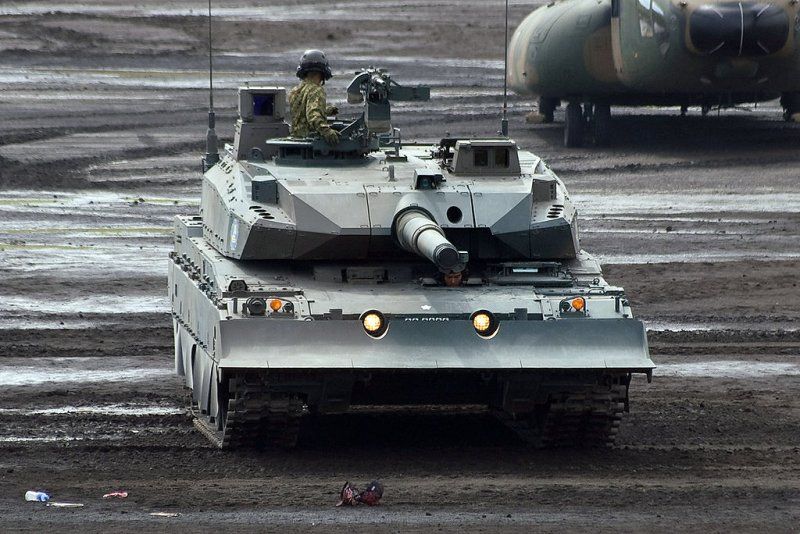 Танк Type 10 официально принят на вооружение японскими силами самообороны