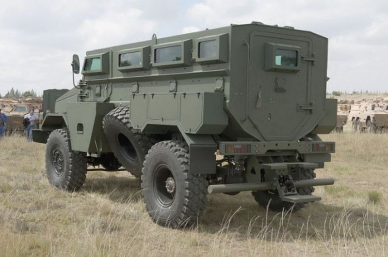 Новый южноафриканский бронеавтомобиль «Puma M36»