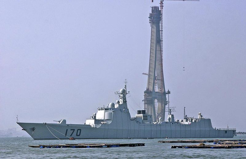 China is becoming a great naval power