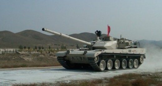China surprised the world with a new tank, rusted from the inside