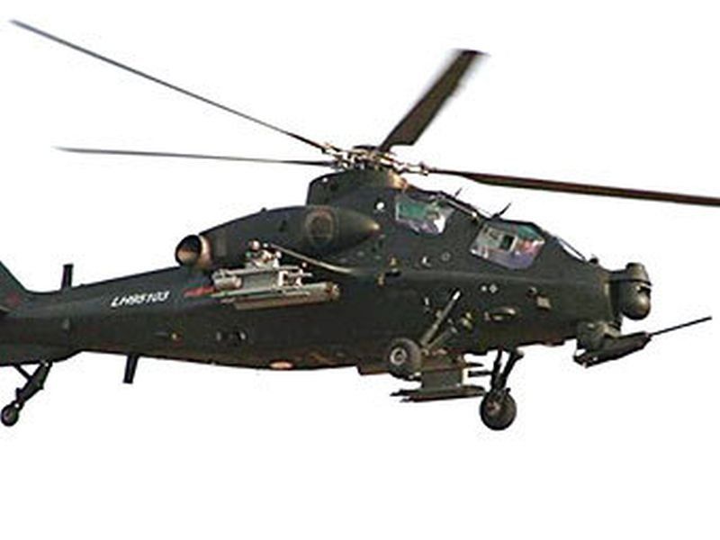 Chinese helicopters - new models and weapons