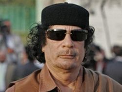 Gaddafi coming war between Muslims and Christians