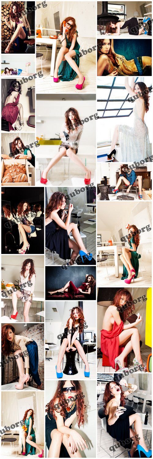 Stock Photos - Women Emotions and Moods