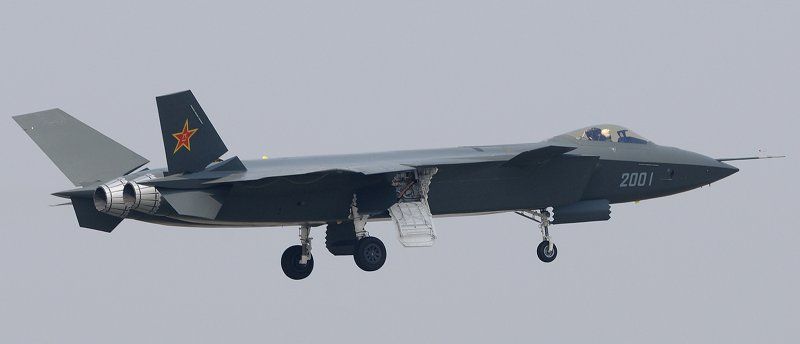 Предварительная оценка прототипа малозаметного китайского истребителя Chengdu J-XX [J-20]