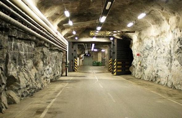 Подземная база ВМС Швеции Муско