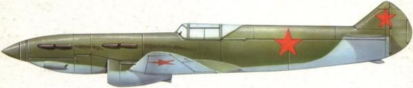 I-1.2hM-107.  Long-range fighter.  The project.  Bolkhovitinov.  USSR.  1940