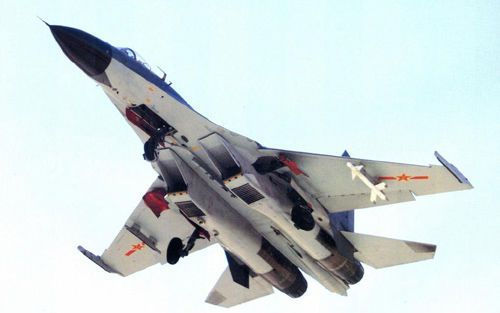 China has developed its own military variant of the Su-30 - J-11BSM