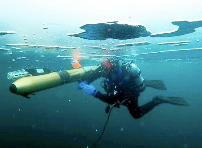 Российские моряки получают автономные необитаемые подводные аппараты Gavia