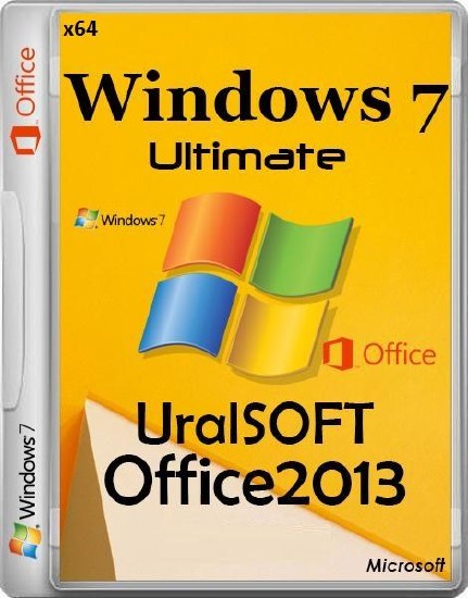 Windows 7 x64 Ultimate UralSOFT & Office2013 v.2.11.13 (2013/RUS)