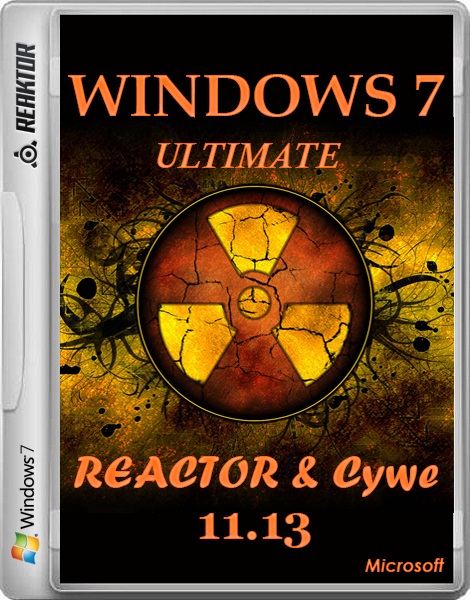 Windows 7 Ultimate x64 by Reactor & Cywe v.11.13 (2013/RUS)