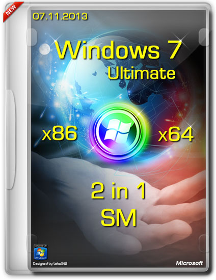 Windows 7 Ultimate SP1 x86-x64 SM (RUS/2013)