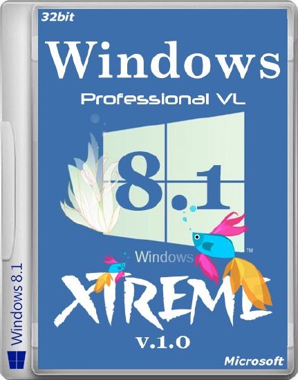 Microsoft Windows 8.1 Pro VL X32 XTreme v.1.0  (2013/RUS)