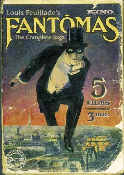 Фантомас / Fantomas [01-05 фильмов из 05] (1913-1914) DVDRip