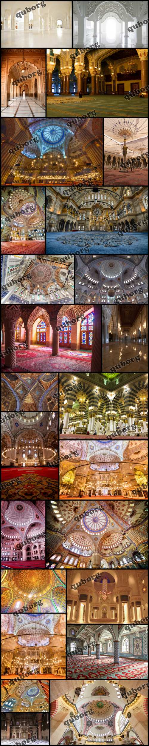 Stock Photos - Mosque Interior
