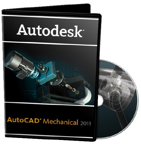 Autodesk AutoCAD Mechanical 2013 SP2 ISZ-образ (2013/ENG/RUS)