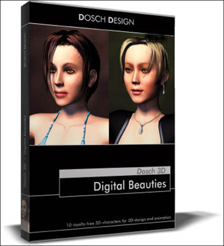 [3DMax] DOSCH DESIGN 3D Digital Beauties
